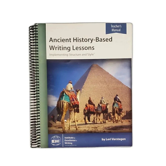 Ancient History-Based Writing Lessons Teacher's Manual 5th Ed Lori Verstegen‎ - Picture 1 of 5